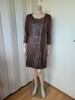 Mart Visser leren/stoffen vest/jurk maat 40, Kleding | Dames, Jurken, Bruin, Mart Visser, Maat 42/44 (L), Ophalen of Verzenden