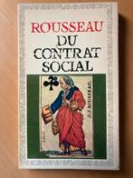 Rousseau - Du Contrat Social (Franse Versie), Boeken, Ophalen of Verzenden, Gelezen