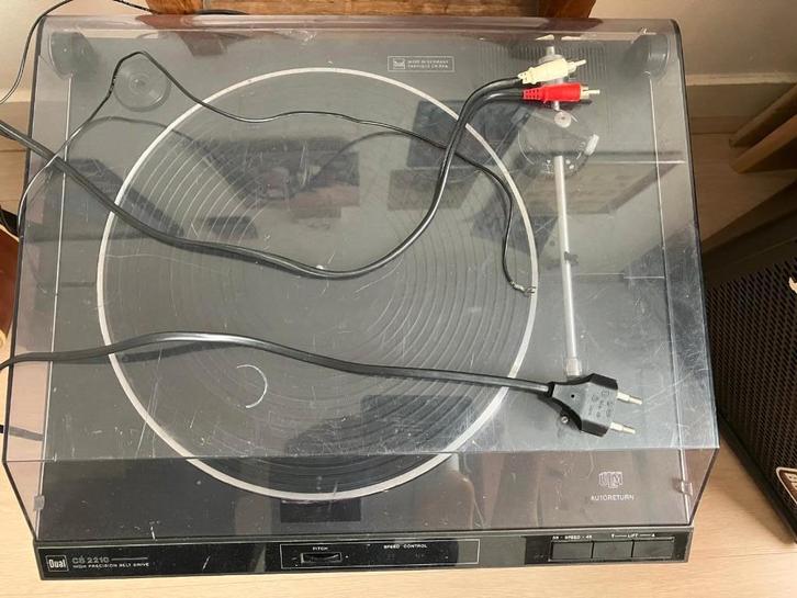 Dual CS 2210 Platenspeler, Audio, Tv en Foto, Platenspelers, Gebruikt, Platenspeler, Dual, Ophalen