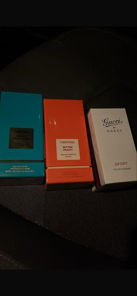 Exclusieve Parfum Set: Tom Ford & Gucci, Sieraden, Tassen en Uiterlijk, Uiterlijk | Parfum, Zo goed als nieuw, Ophalen of Verzenden