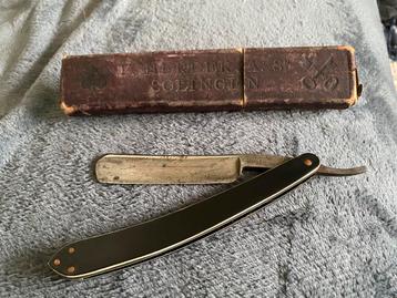 Antiek scheermes F. Herder Abr. Sohn Solingen. Zie foto’s. beschikbaar voor biedingen