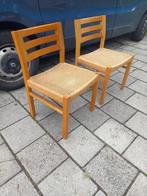 Retro papercord, fristho eetkamerstoelen, Ophalen of Verzenden, Huis en Inrichting