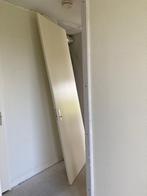 Kamerhoge opdekdeur met kastslot, Ophalen, 80 tot 100 cm, Binnendeur, 200 tot 215 cm