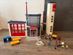 Playmobil brandweer kazerne, Ophalen of Verzenden, Zo goed als nieuw