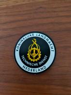 4201 Koninklijke Landmacht Technische Dienst Embleem, Ophalen of Verzenden, Landmacht, Nederland, Embleem of Badge