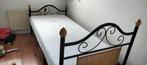 mooi 1 persoonsbed met een goed matras erbij., Huis en Inrichting, Slaapkamer | Bedden, Ophalen, Gebruikt, 90 cm, Eenpersoons