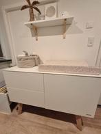 Kidsmill Sixties Commode Wit - Stijlvol en Praktisch!, Ophalen, 50 tot 70 cm, 100 cm of meer, Zo goed als nieuw