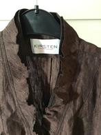 Kirsten bruine blazer/jasje, Maat 38/40 (M), Bruin, Ophalen of Verzenden, Zo goed als nieuw