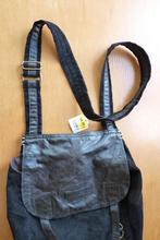 Damestas ribstof (gesp-sluiting + verstelbare schouderband)., Sieraden, Tassen en Uiterlijk, Tassen | Damestassen, Ophalen of Verzenden