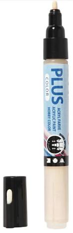 Plus Color marker licht beige lijndikte 1-2 mm lengte 14,5 c, ., Overige typen, Nieuw, Ophalen of Verzenden