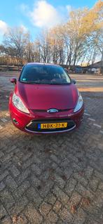 Ford Fiësta 1.25 60KW 5DR 2009 Rood, Auto's, Ford, Voorwielaandrijving, Stof, 600 kg, Handgeschakeld