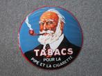 AJJA TABAC EMAILLE RECLAMEBORD, Verzamelen, Merken en Reclamevoorwerpen, Ophalen, Zo goed als nieuw, Reclamebord