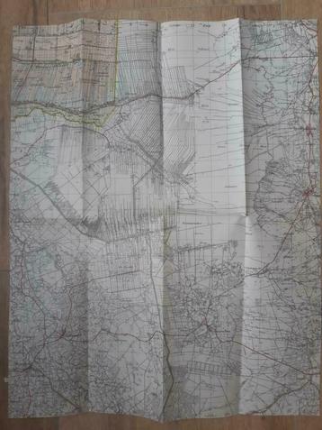 023 / Nieuw-Schoonebeek  stafkaart uit 1935 beschikbaar voor biedingen