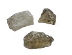 Rookkwarts ruw, 3 stukjes 100 gram, Verzenden, Mineraal