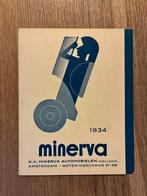 1934 Minerva prijslijst, Verzenden, Zo goed als nieuw, Overige merken
