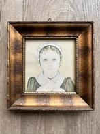 Vintage Portret van Meisje, Kunsthandel Koch, Ophalen of Verzenden