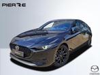 Mazda 3 2.0 e-SkyActiv-X M Hybrid 186 Takumi | Dieprood lede, 1998 cc, Gebruikt, Euro 6, Zwart
