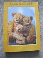 Selecta puzzel 1000 stukjes beren, Ophalen of Verzenden, 500 t/m 1500 stukjes, Nieuw, Legpuzzel