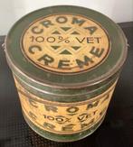 Apart 1920-1930 blik Croma vetCreme,Gebr.Veth,Amsterdam, Ophalen, Gebruikt, Overige, Overige merken
