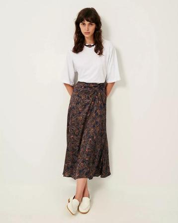 Sessùn wonderschone satijn viscose midi rok, nwe coll. 36/S beschikbaar voor biedingen