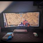 AOC AG346UCD OLED Curved 2K 175HZ 34 Inch Ultrawide monitor, Computers en Software, Monitoren, Gaming, AOC AGON, Zo goed als nieuw