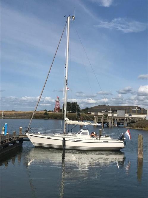 Zeilboot, Watersport en Boten, Kajuitzeilboten en Zeiljachten, Gebruikt, Tourjacht of Cruiser, Polyester, 9 tot 12 meter, Diesel
