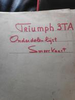 Triumph 3ta, Boeken, Motoren, Ophalen of Verzenden, Zo goed als nieuw