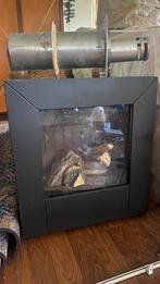 Hippe Helex Hotbox gesloten Gaskachel met Muurdoorvoer, Ophalen, Gebruikt, Gas, Vrijstaand