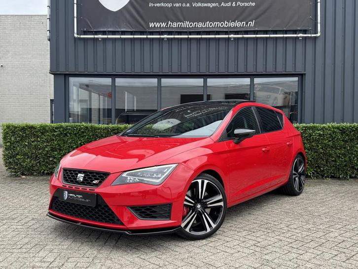 SEAT Leon 2.0 TSI Cupra 280 DSG Aut. Navi 19" Panoramadak Le, Auto's, Seat, Bedrijf, Te koop, Leon, ABS, Achteruitrijcamera, Airbags
