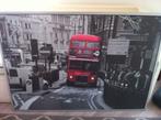 Groot fotoframe - London bus, Ophalen, Zo goed als nieuw