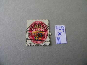 Duitse Rijk  Apart  MiNo 427 x  Senkrechte Gummiriffelung beschikbaar voor biedingen