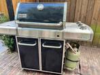 Weber gasbarbecue met gaspit, Tuin en Terras, Gasbarbecues, Ophalen of Verzenden, Gebruikt, Weber