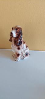 Vintage Cocker spaniël hond beeld 17 cm, Ophalen of Verzenden, Zo goed als nieuw, Dier