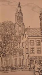 Litho Jan strube  delft, Ophalen of Verzenden