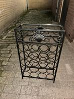 Wijnrek, Huis en Inrichting, Ophalen, Zo goed als nieuw, Metaal, Minder dan 50 cm