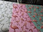 Eijffinger VLIES behang Flamingo 3 kleuren voorradig, Ophalen of Verzenden, 75 m² of meer, Dieren flamingo