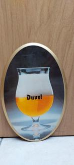 Oud Reclamebord Duvel met zegel, Verzamelen, Biermerken, Nieuw, Reclamebord, Plaat of Schild, Duvel, Ophalen of Verzenden