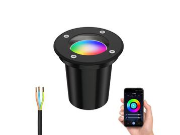 GT Opal RGB grond inbouw spot rond, NIEUW !! beschikbaar voor biedingen