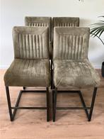 Set van 4 hoge stoelen/ barkrukken, Huis en Inrichting, Barkrukken, 4 krukken, Ophalen, Zo goed als nieuw, 60 tot 90 cm