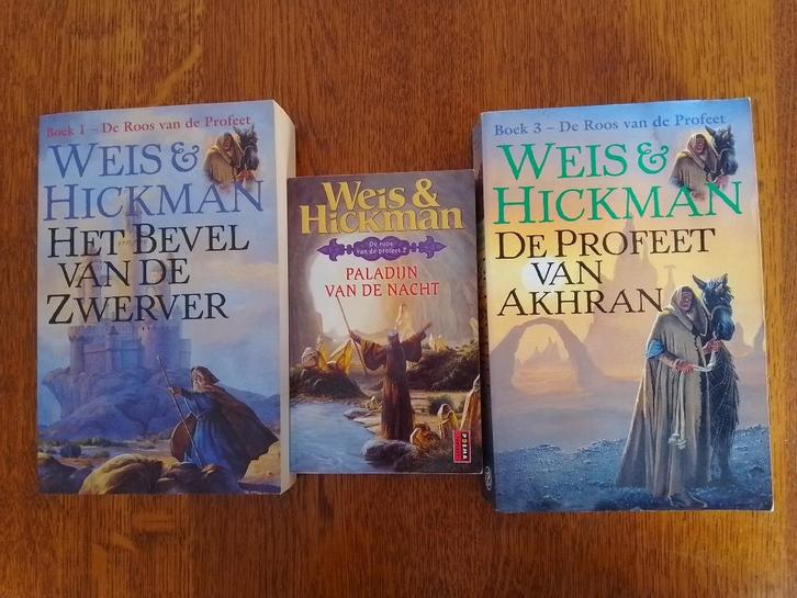 Weis & Hickman/ De Roos van de Profeet (serie), Boeken, Fantasy, Gelezen, Ophalen of Verzenden