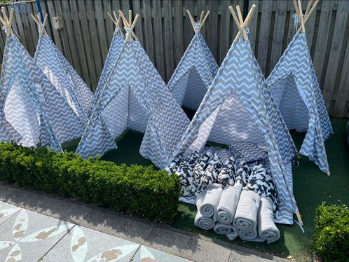 Sobuy 7 tipi tenten voor feestje tipitent, Caravans en Kamperen, Tenten, Zo goed als nieuw, Ophalen