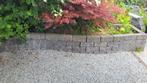 Grijze stenen muurtje, Tuin en Terras, Tegels en Klinkers, Ophalen, Zo goed als nieuw, Minder dan 5 m²