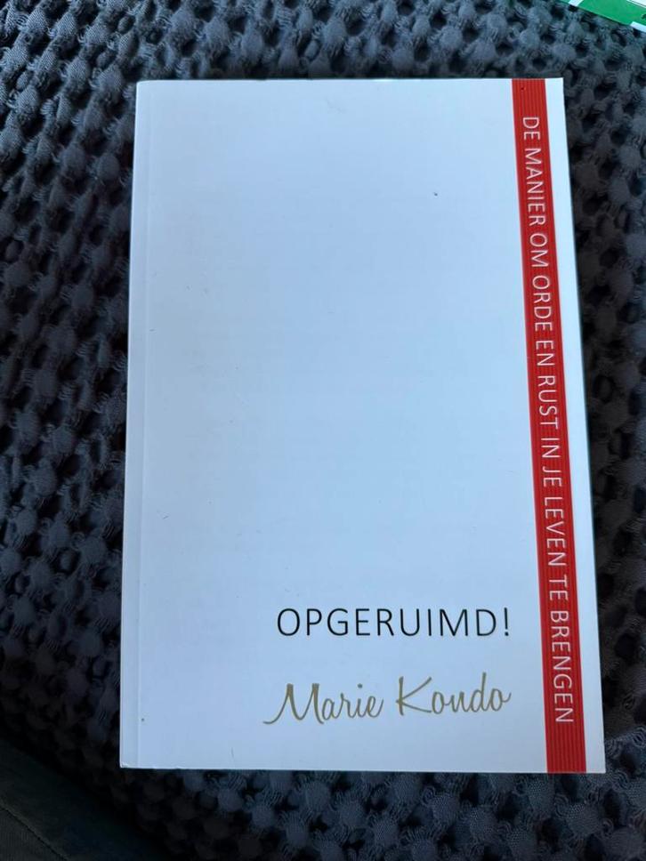 Marie Kondo - Opgeruimd!, Boeken, Psychologie, Zo goed als nieuw, Ophalen of Verzenden