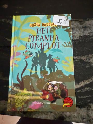 Het Piranha Complot - Jozua Douglas boek jongen meisje beschikbaar voor biedingen