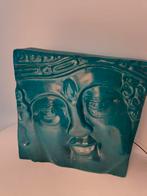 Bijzondere fiberglass buddha lamp, Ophalen of Verzenden, Zo goed als nieuw