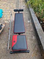 Gietijzeren fitness set, Sport en Fitness, Ophalen of Verzenden, Gebruikt