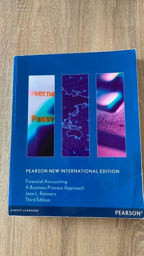 Pearson New International Edition Financial Accounting, Boeken, Studieboeken en Cursussen, Gelezen, HBO, Beta, Ophalen of Verzenden