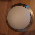 Plafondlamp 2x, Ophalen of Verzenden, Gebruikt, Glas