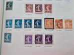 Postzegels Frankrijk in 2 Albums t/m 1970 - Deel 3, Ophalen of Verzenden