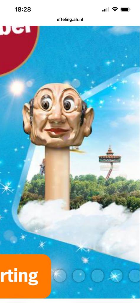 Volle spaarkaarten Eftelingzegels, Tickets en Kaartjes, Drie personen of meer, Kortingsbon, Pretpark